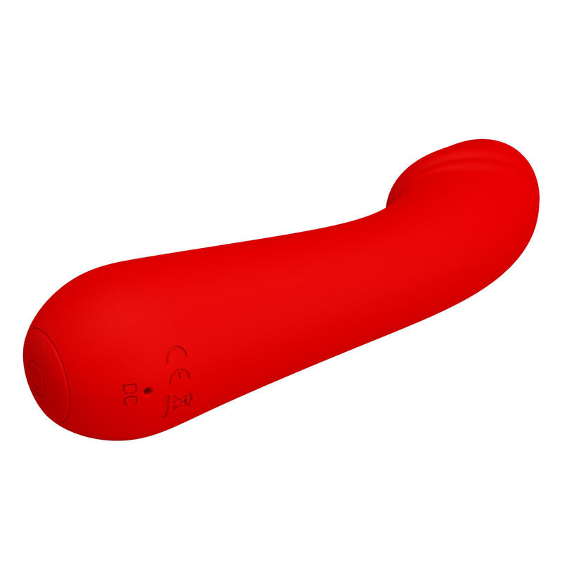 PRETTY LOVE - VIBRATEUR RECHARGEABLE CETUS ROUGE - Sensualia