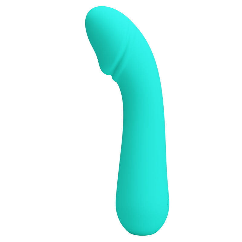 PRETTY LOVE - VIBRATEUR RECHARGEABLE CETUS VERT AQUA - Sensualia