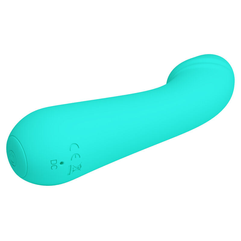 PRETTY LOVE - VIBRATEUR RECHARGEABLE CETUS VERT AQUA - Sensualia