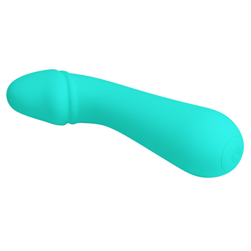 PRETTY LOVE - VIBRATEUR RECHARGEABLE CETUS VERT AQUA - Sensualia