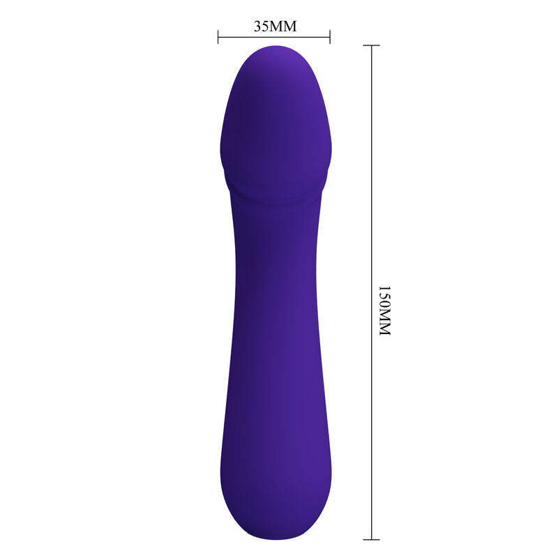 PRETTY LOVE - VIBRATEUR RECHARGEABLE CETUS VIOLET - Sensualia