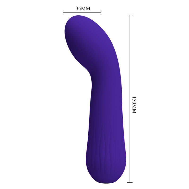 PRETTY LOVE - VIBRATEUR RECHARGEABLE FAUN VIOLET - Sensualia