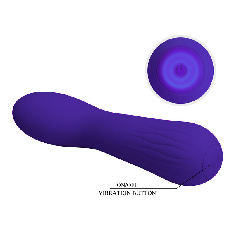 PRETTY LOVE - VIBRATEUR RECHARGEABLE FAUN VIOLET - Sensualia