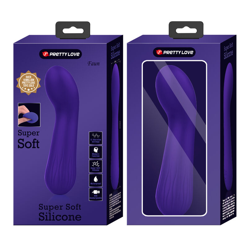 PRETTY LOVE - VIBRATEUR RECHARGEABLE FAUN VIOLET - Sensualia