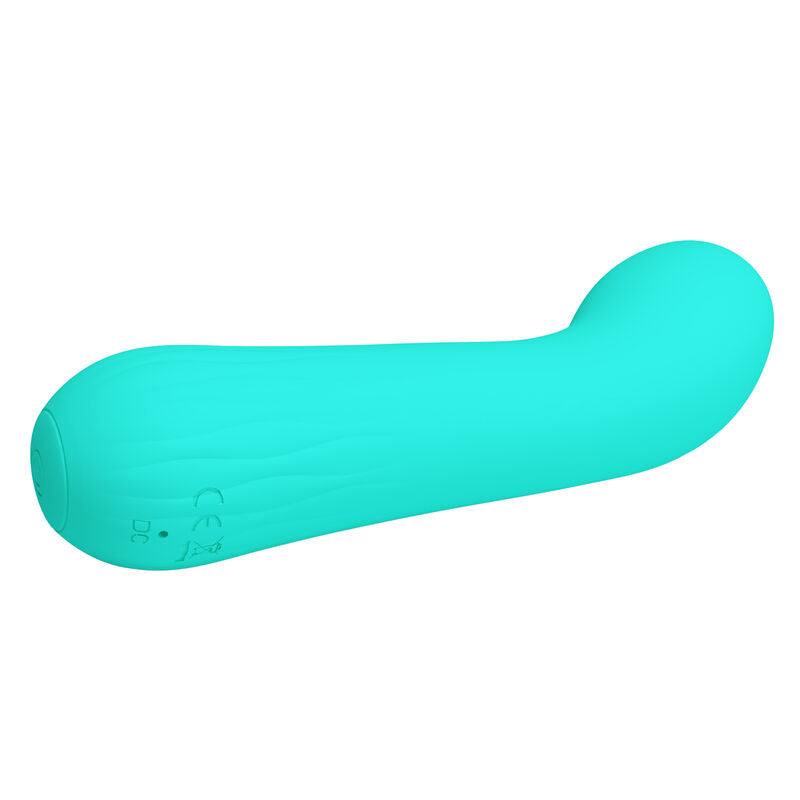 PRETTY LOVE - VIBRATEUR RECHARGEABLE FAUN VERT AQUA - Sensualia