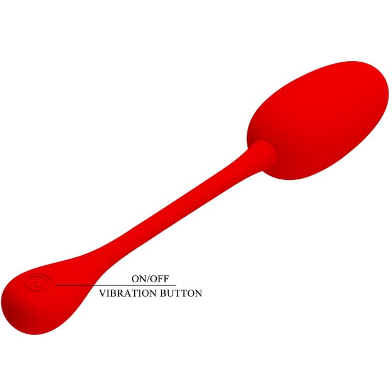 PRETTY LOVE - OEUF VIBRANT RECHARGEABLE KNUCKER ROUGE - Sensualia