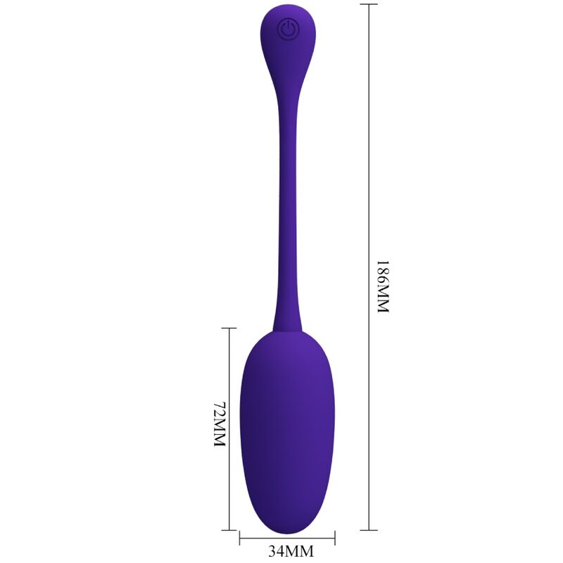 PRETTY LOVE - OEUF VIBRANT RECHARGEABLE KNUCKER VIOLET - Sensualia