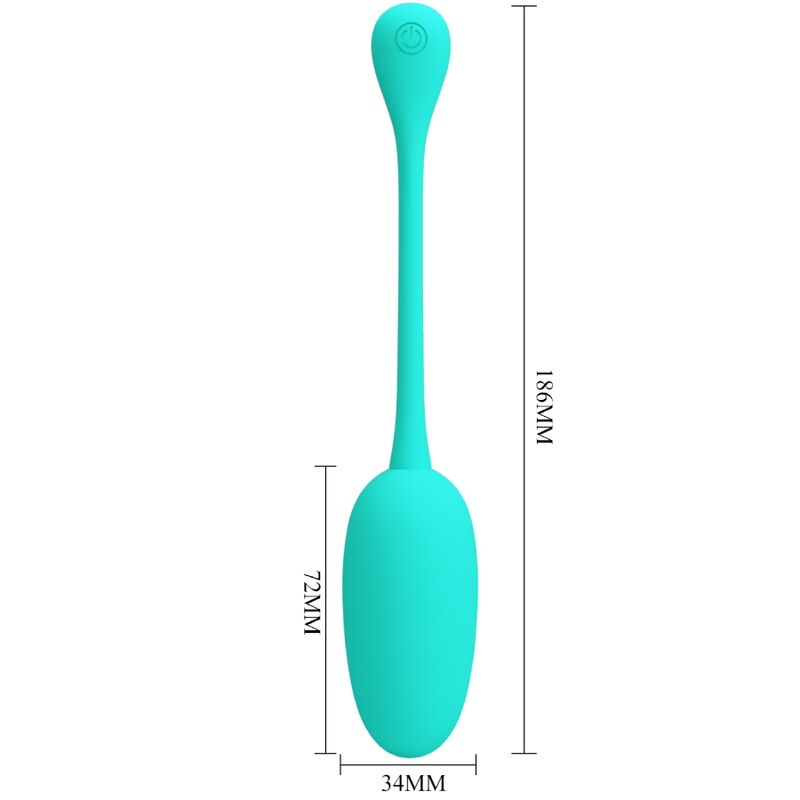PRETTY LOVE - OEUF VIBRANT RECHARGEABLE KNUCKER VERT DEAU - Sensualia