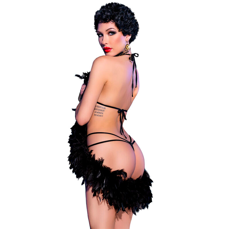 CHILIROSE - CR 4479 BODY SANS CROCHET BLEU S/M - Sensualia