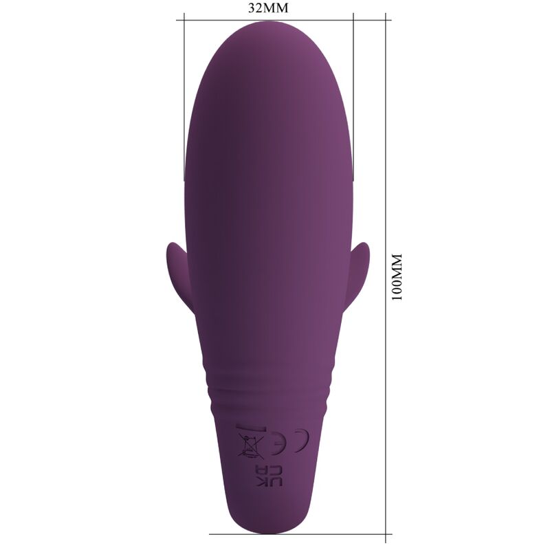 PRETTY LOVE - TÉLÉCOMMANDE JAYLEEN VIBRATOR APP VIOLET - Sensualia