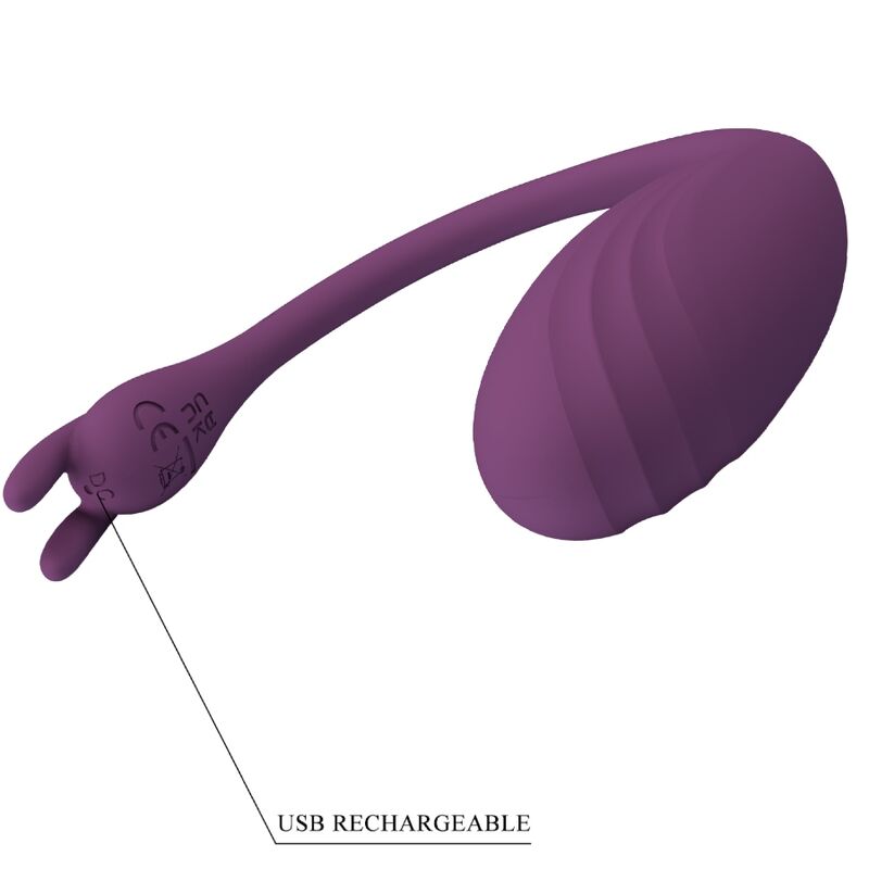 PRETTY LOVE - TÉLÉCOMMANDE CATALINA VIBRATOR APP VIOLET - Sensualia