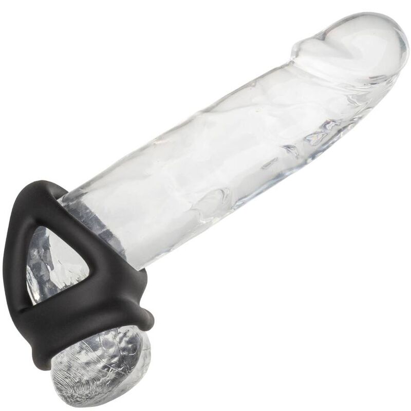 CALEXOTICS - ALPHA BAGUE DUAL CAGE NOIR - Sensualia