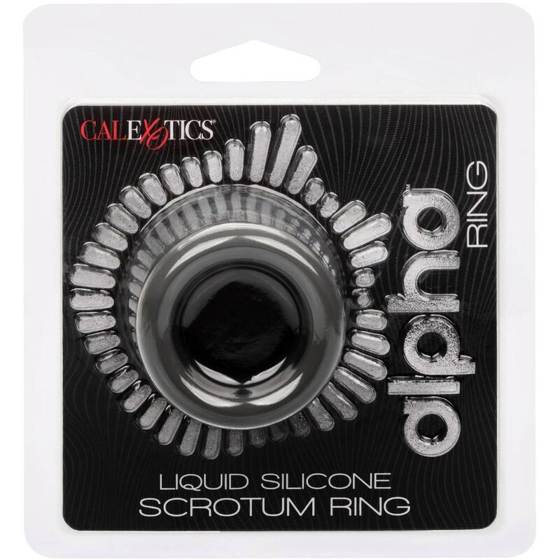 CALEXOTICS - ALPHA ANNEAU DÉTIREMENT DU SCROTUM NOIR - Sensualia