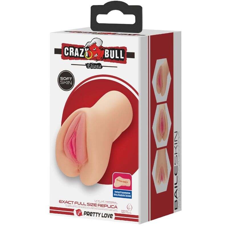 CRAZY BULL - MASTUBADOR EN FORME DE VAGIN ELIANA - Sensualia