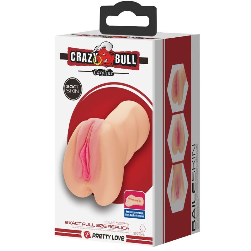 CRAZY BULL - MASTUBADOR EN FORME DE VAGIN DE CAROLINE - Sensualia