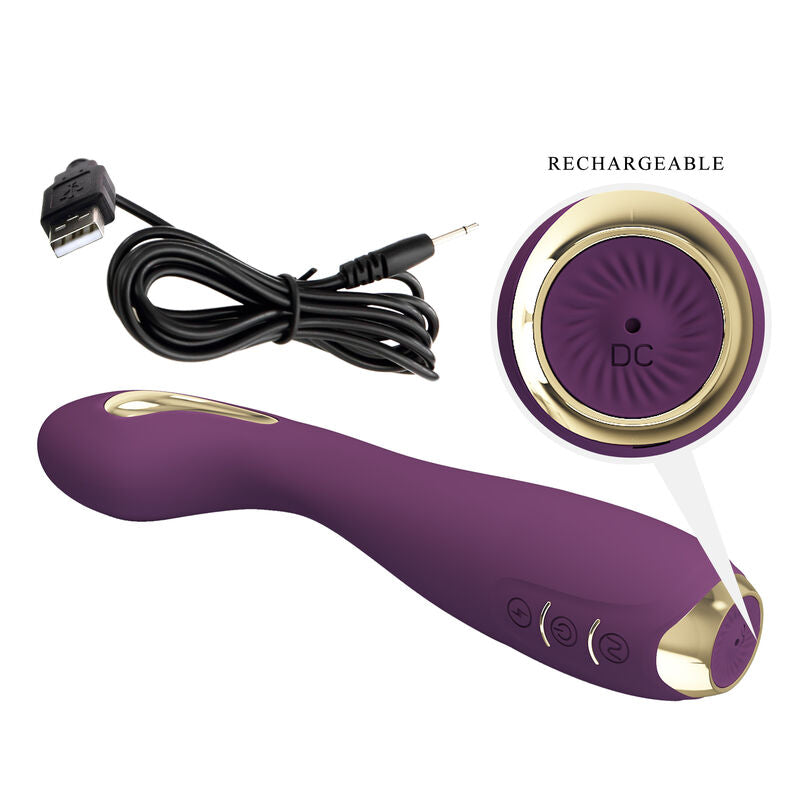 PRETTY LOVE - HECTOR ELECTROSHOCK VIBRATEUR PAR APP CONTROL VIOLET - Sensualia