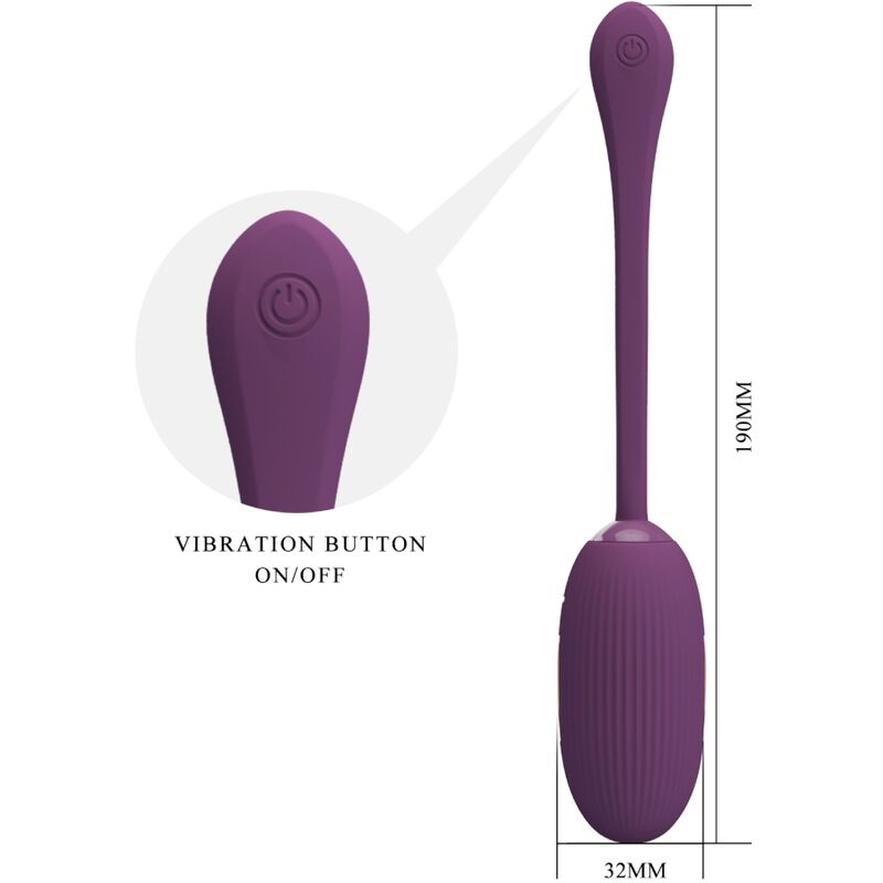 PRETTY LOVE - DOREEN OEUF VIBRANT RECHARGEABLE VIOLET - Sensualia
