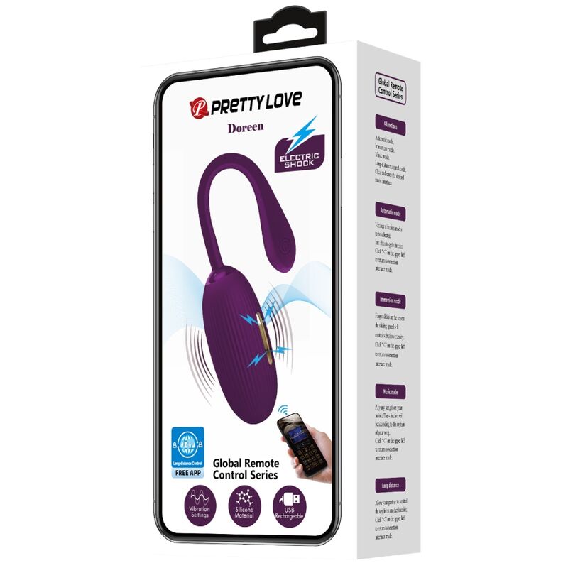 PRETTY LOVE - DOREEN OEUF VIBRANT RECHARGEABLE VIOLET - Sensualia