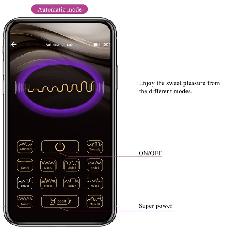PRETTY LOVE - DOREEN OEUF VIBRANT RECHARGEABLE VIOLET - Sensualia