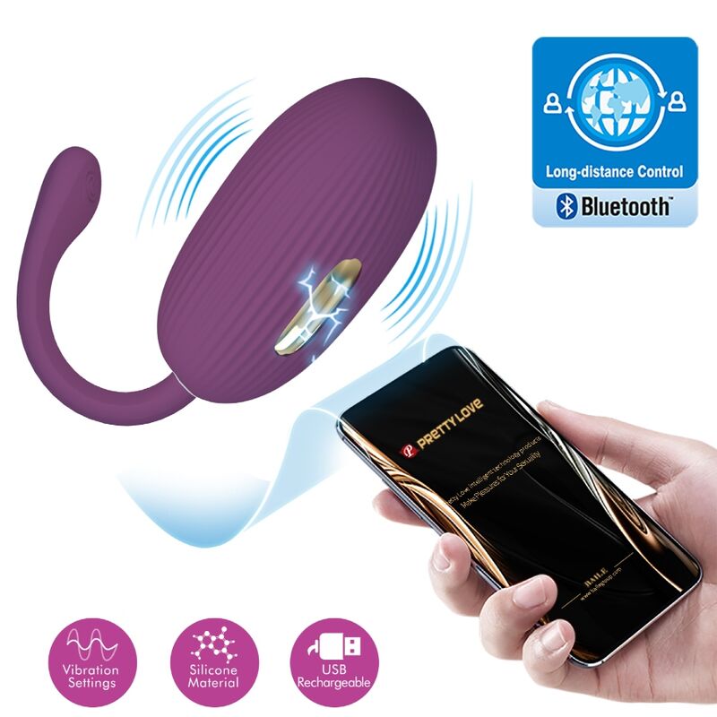PRETTY LOVE - DOREEN OEUF VIBRANT RECHARGEABLE VIOLET - Sensualia