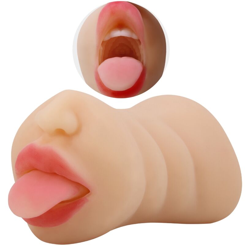 CRAZY BULL - MASTUBADOR EN FORME DE VAGIN SARAH DOUBLE ENTRÉE - Sensualia