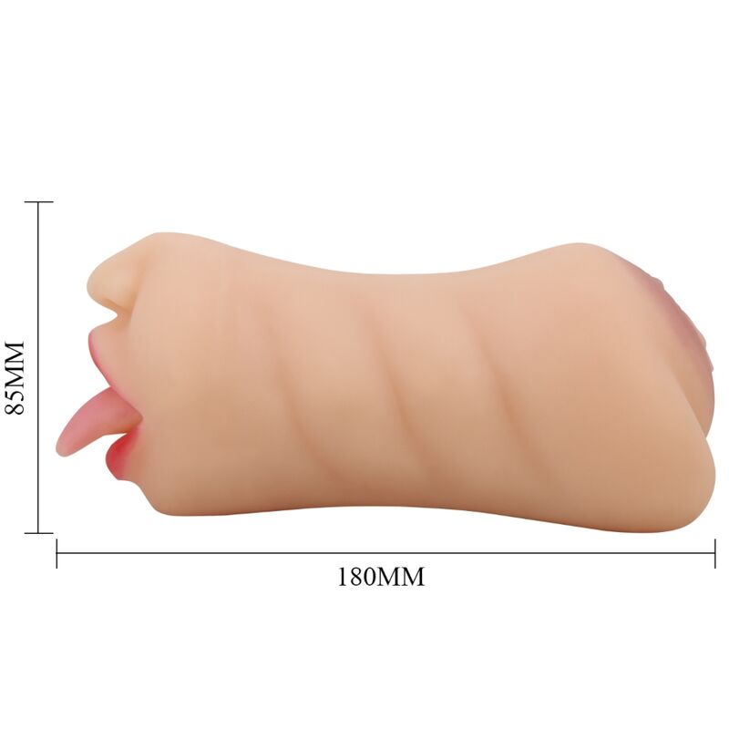 CRAZY BULL - MASTUBADOR EN FORME DE VAGIN SARAH DOUBLE ENTRÉE - Sensualia