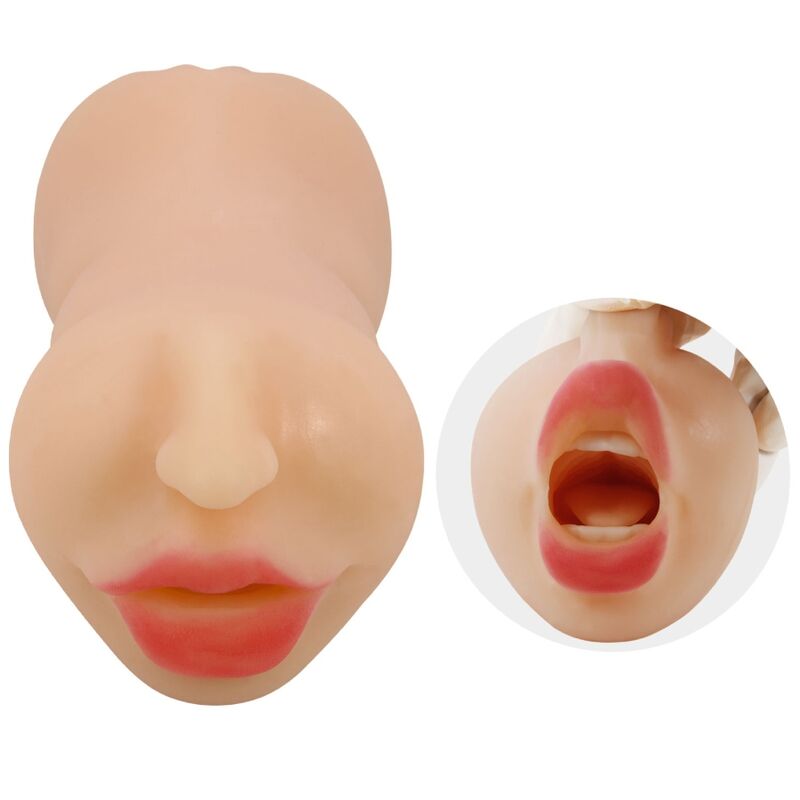 CRAZY BULL - MASTUBADOR EN FORME DE VAGIN ZOEY DOUBLE ENTRÉE - Sensualia
