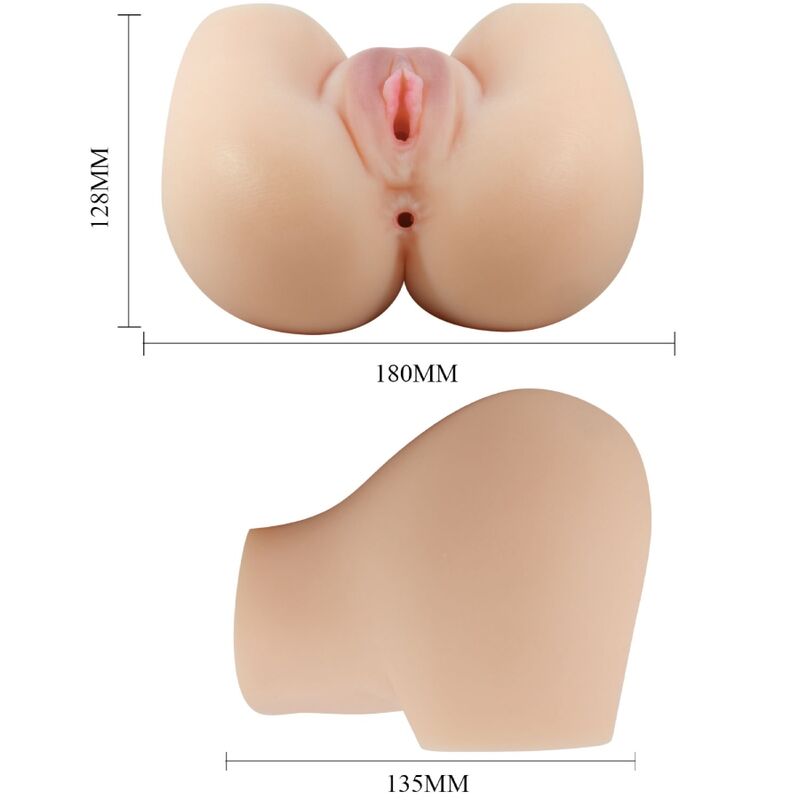CRAZY BULL - VIBRATEUR RÉALISTE POUR VAGIN ET ANUS MILA - Sensualia