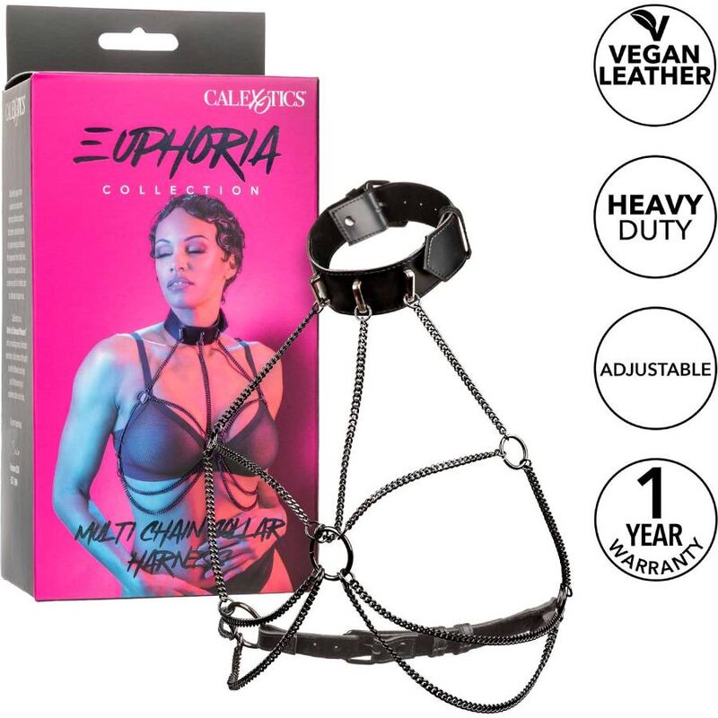 CALEXOTICS - EUPHORIA HARNAIS COLLIER MULTI CHAÎNES - Sensualia
