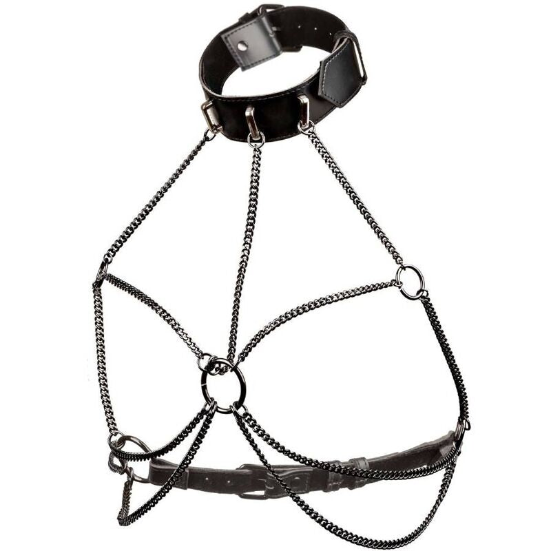 CALEXOTICS - EUPHORIA HARNAIS COLLIER MULTI CHAÎNES TAILLE PLUS - Sensualia