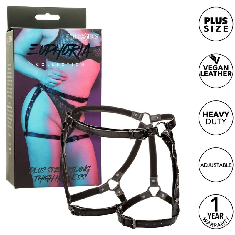CALEXOTICS - EUPHORIA HARNAIS DE CUISSE DÉQUITATION TAILLE PLUS - Sensualia