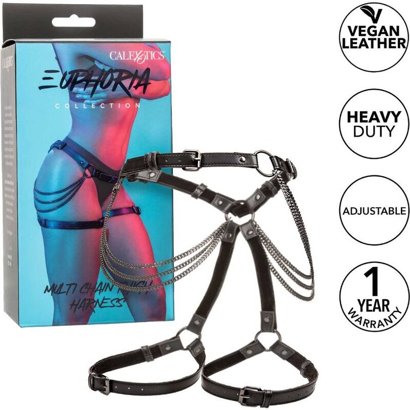 CALEXOTICS - EUPHORIA HARNAIS DE CUISSES MULTI CHAÎNES - Sensualia