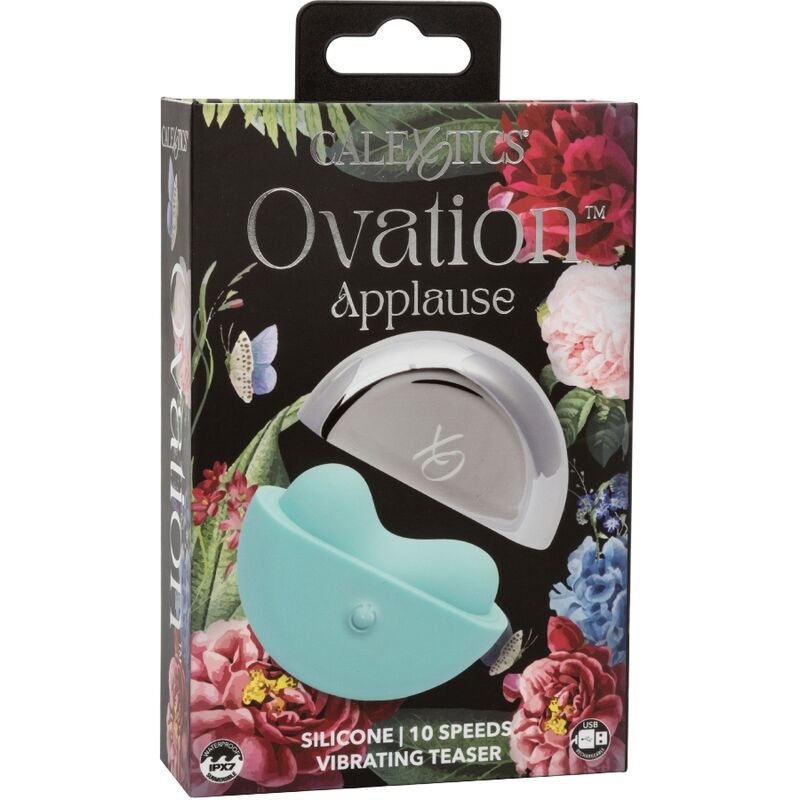 CALEXOTICS - OVATION STIMULATEUR DAPLAUSES VERT AQUA - Sensualia
