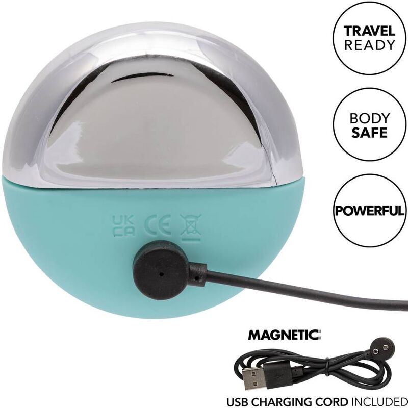 CALEXOTICS - OVATION STIMULATEUR DAPLAUSES VERT AQUA - Sensualia