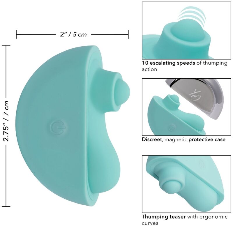 CALEXOTICS - OVATION STIMULATEUR ACCLAIM AQUA GREEN - Sensualia