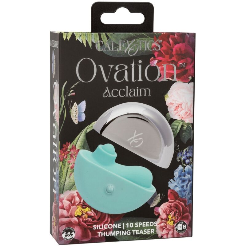 CALEXOTICS - OVATION STIMULATEUR ACCLAIM AQUA GREEN - Sensualia
