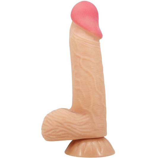 PRETTY LOVE - SÉRIE SLIDING SKIN GODE RÉALISTE AVEC VENTOUSE SLIDING SKIN 20,6 CM - Sensualia