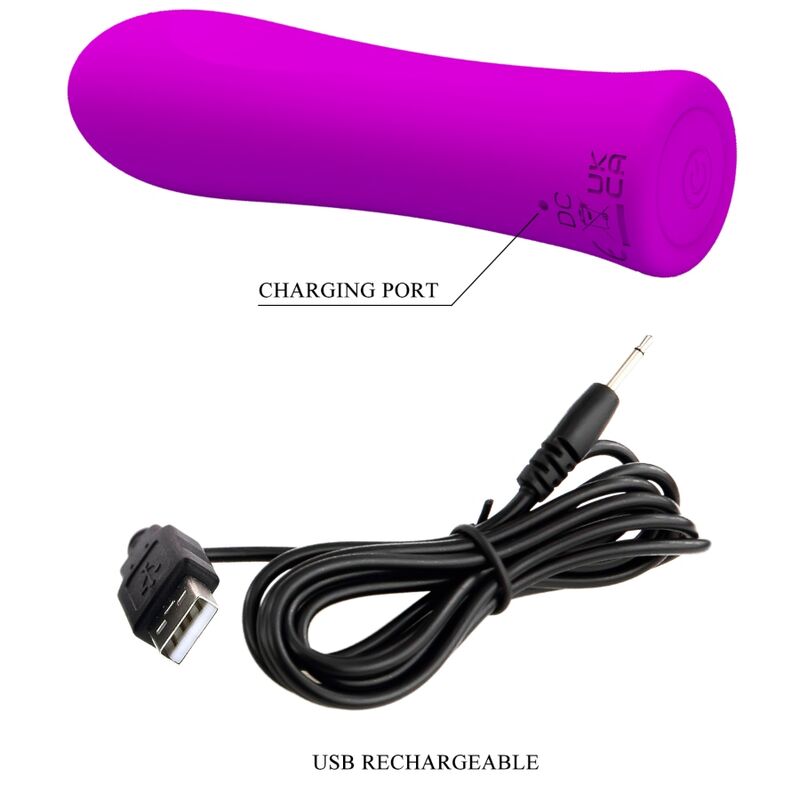 PRETTY LOVE - ALFREDA VIBRATEUR SUPER PUISSANT VIOLET - Sensualia
