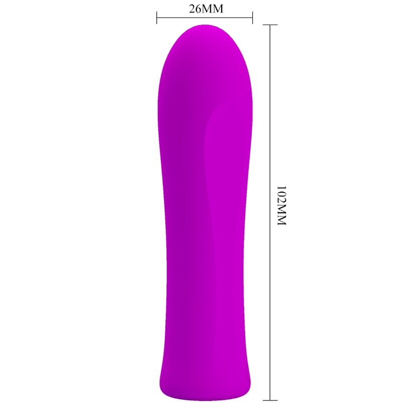 PRETTY LOVE - ALFREDA VIBRATEUR SUPER PUISSANT VIOLET - Sensualia