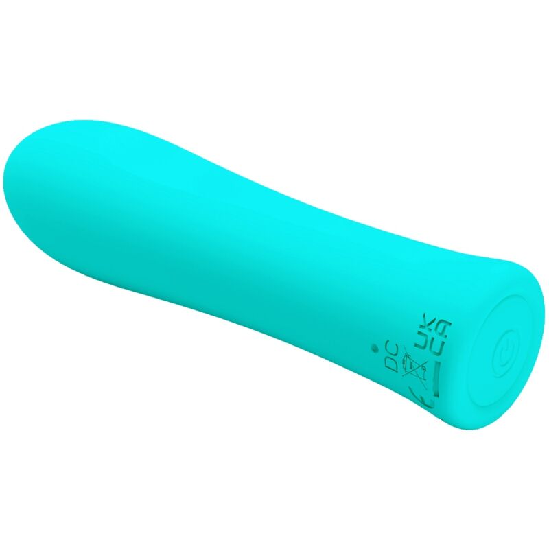 PRETTY LOVE - VIBRATEUR SUPER PUISSANT ALFREDA VERT EAU - Sensualia