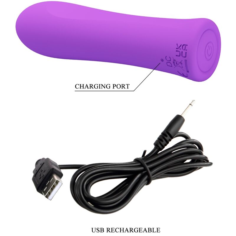PRETTY LOVE - ALFREDA VIBRATEUR SUPER PUISSANT AQUA VIOLET - Sensualia
