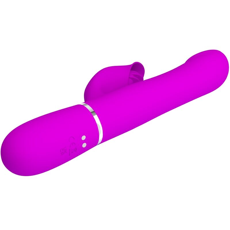 PRETTY LOVE - VIBRATEUR RABBIT PERLES VIOLET - Sensualia
