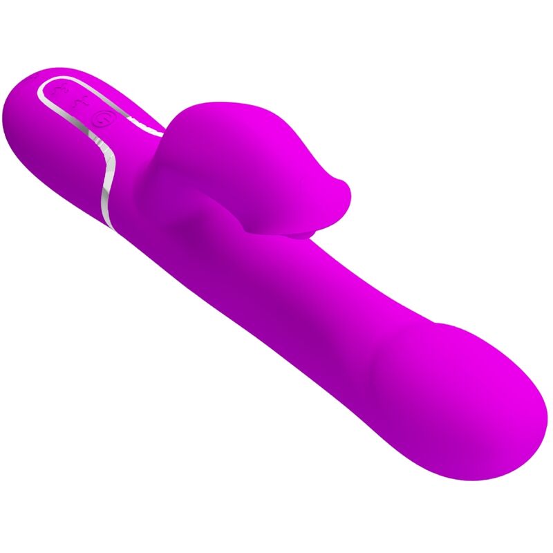 PRETTY LOVE - VIBRATEUR RABBIT PERLES VIOLET - Sensualia