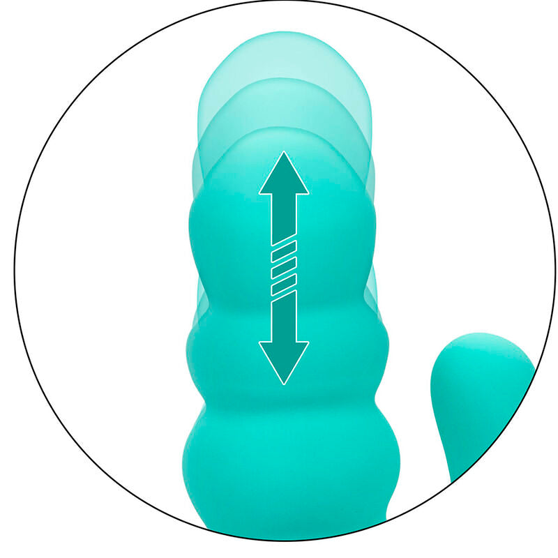 CALEXOTICS - VIBRATEUR DEL MAR DIVA RABBIR AQUA GREEN PAR CALIFORNIA DREAMING - Sensualia