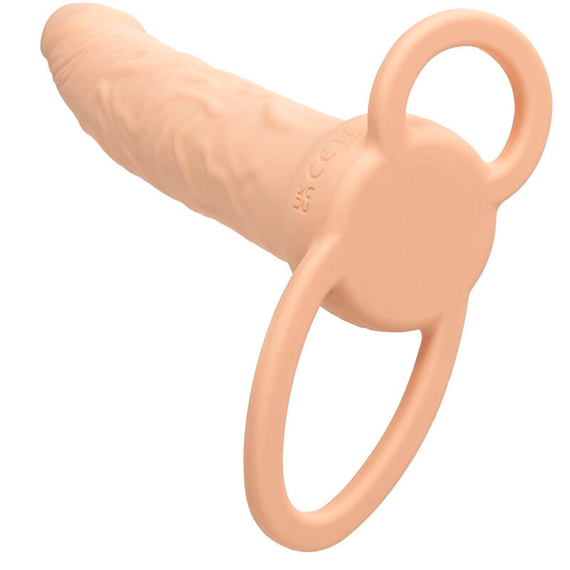 CALEXOTICS - PERFORMANCE MAXX RECHARGEABLE DOUBLE PÉNÉTRATEUR PEAU CLAIRE - Sensualia