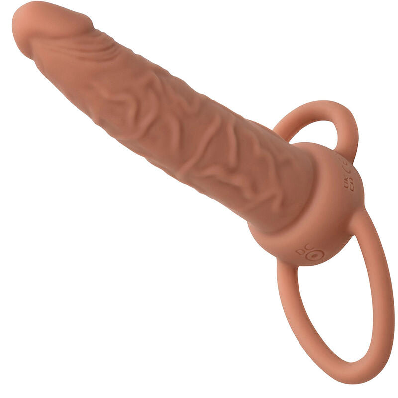 CALEXOTICS - PERFORMANCE MAXX RECHARGEABLE DOUBLE PÉNÉTRATEUR PEAU BRUN - Sensualia