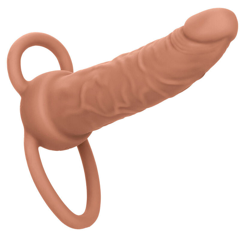 CALEXOTICS - PERFORMANCE MAXX RECHARGEABLE DOUBLE PÉNÉTRATEUR PEAU BRUN - Sensualia