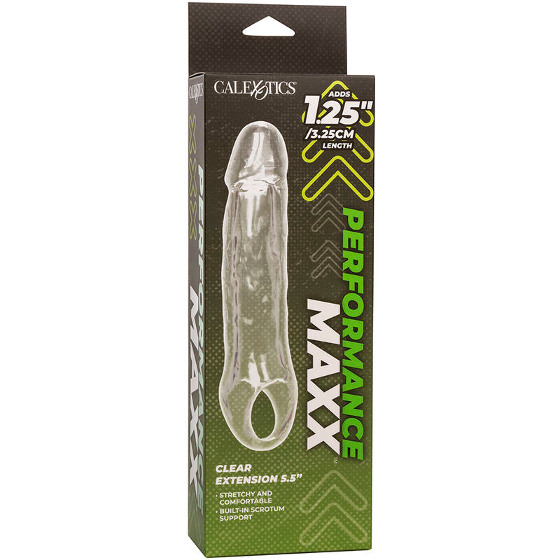 CALEXOTICS - EXTENSION PERFORMANCE MAXX CLEAR 5,5 TRANSPARENTE - Sensualia