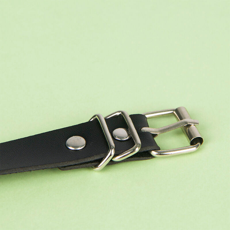 SUBBLIME - CHAÎNE CUIR CEINTURE NOIRE TAILLE UNIQUE - Sensualia