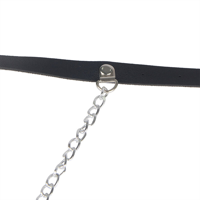 SUBBLIME - HARNAIS CEINTURE CUIR NOIR TAILLE UNIQUE - Sensualia